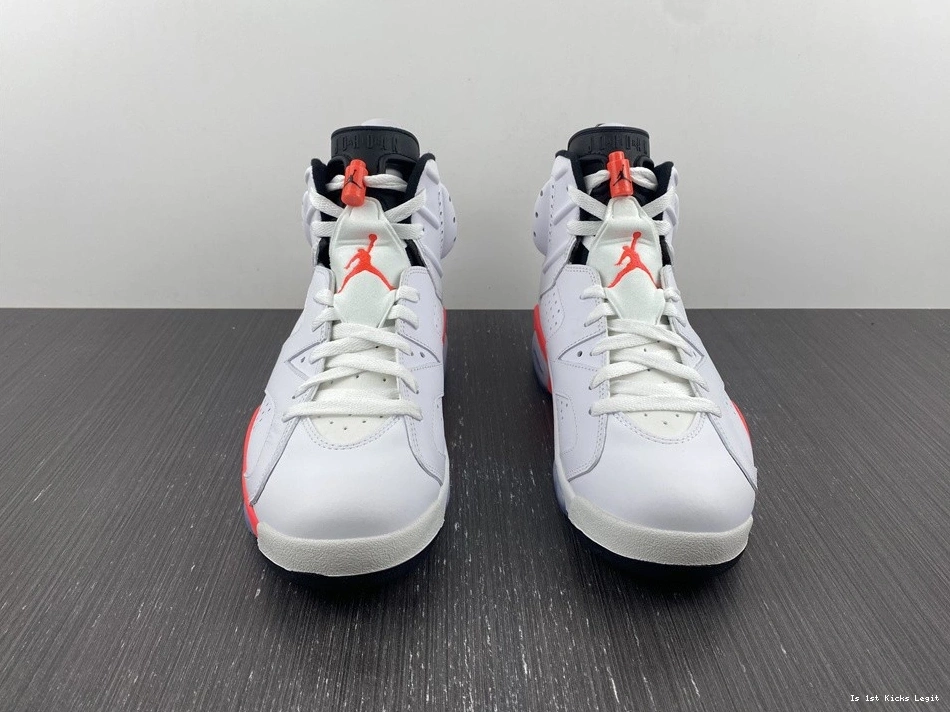 2014 Air 6 Jordan Retro 'White Infrared'  384664-123  0223